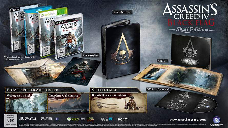 Assassin’s Creed 4: Black Flag - Skull Edition - [PlayStation 4]