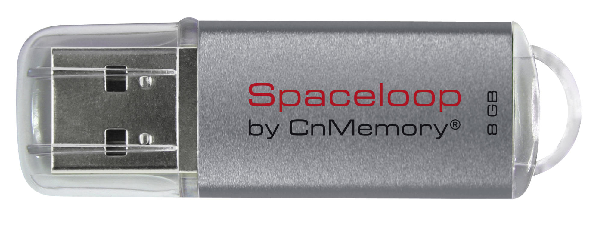 CNMEMORY 85326 Spaceloop, 8 GB, 12 MB/s, Silber