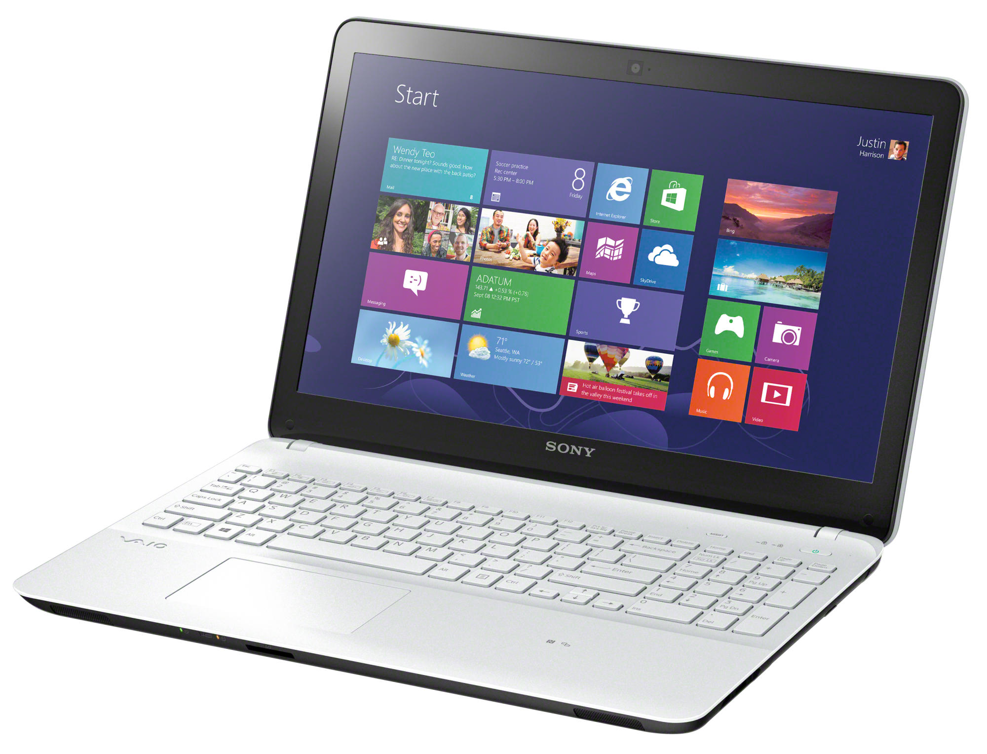 SONY SVF1521A1EB - 15,5 Zoll - Intel® Pentium® 987 - 4 GB - 500 GB - Intel® HD Graphics - Windows
