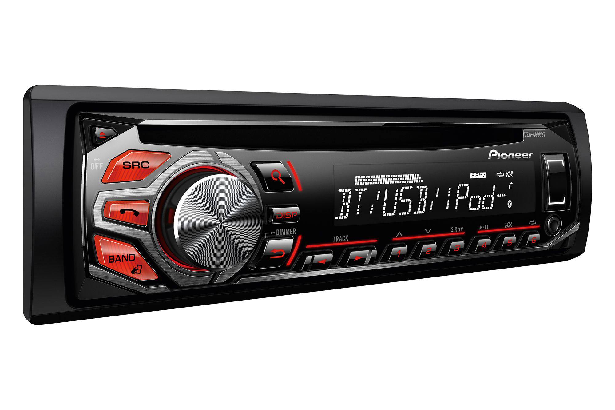 PIONEER DEH-4600BT CD-Tuner 1 DIN, 50 Watt