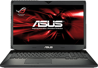 ASUS G750JH-T4032H, Notebook mit 17,3 Zoll Display, Intel® Core™ i7 Prozessor, 8 GB RAM, 1 TB HDD, 256 GB SSD, GeForce GTX 780M, Schwarz matt