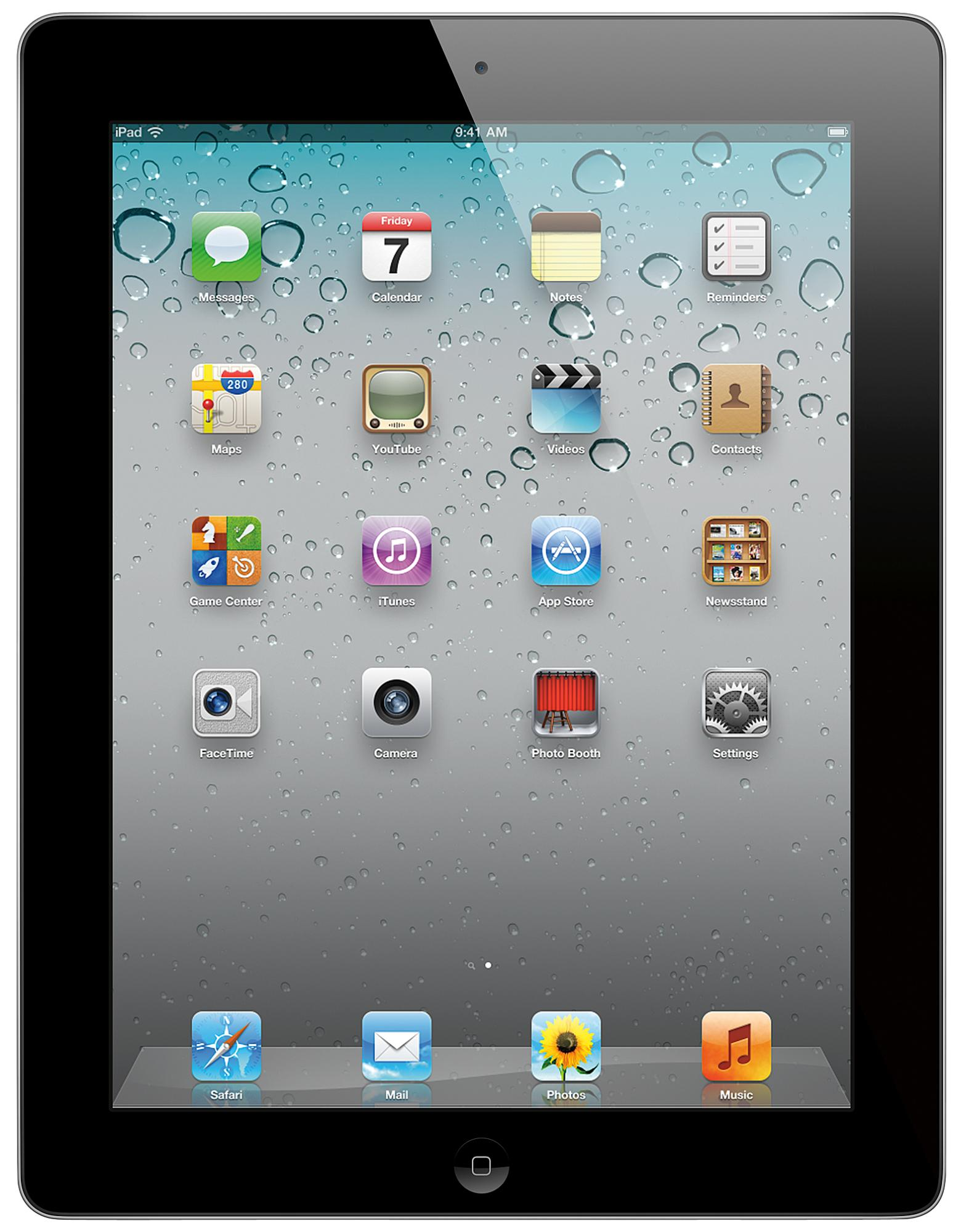 APPLE MC775FD/A iPad 2 Wi-Fi + 3G, 64 GB, 9,7 Zoll, Schwarz