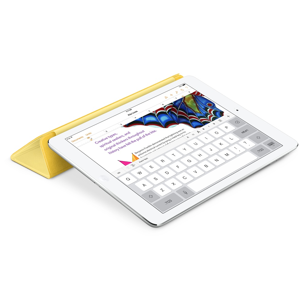 APPLE iPad Air Smart Cover gelb, Gelb