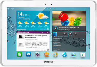 SAMSUNG Galaxy Tab2 10.1 WIFI WHITE GT-P 5110, 16 GB, 10,1 Zoll, Weiß