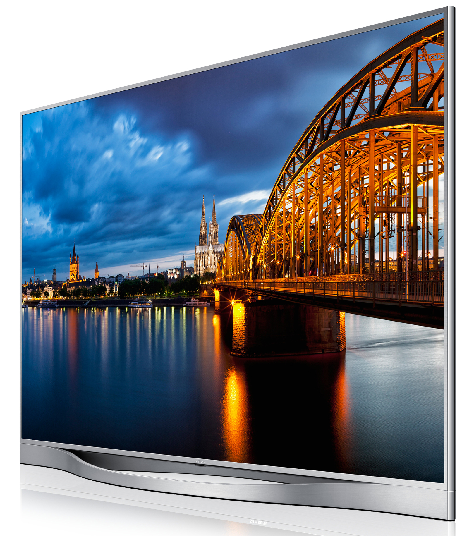 SAMSUNG UE55F8590 silber LED TV (55 Zoll / 138 cm, Full-HD, 3D, SMART TV)