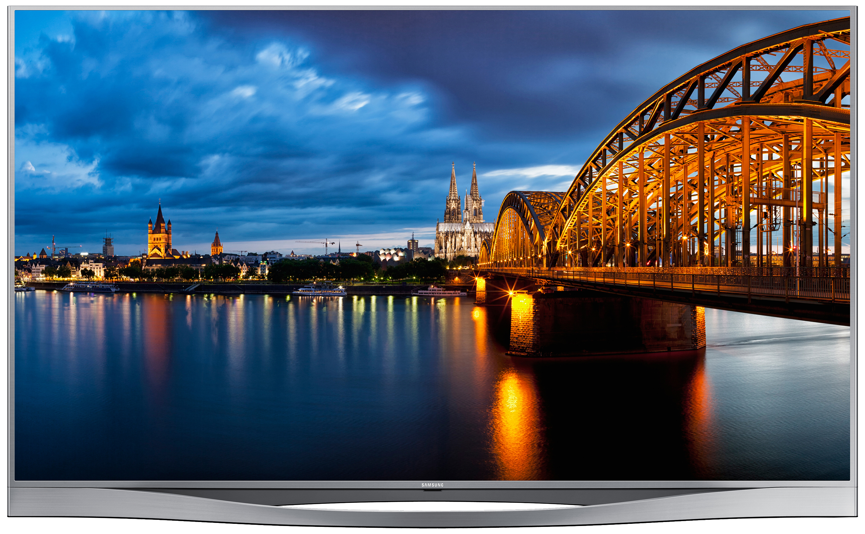 SAMSUNG UE55F8590 silber LED TV (55 Zoll / 138 cm, Full-HD, 3D, SMART TV)
