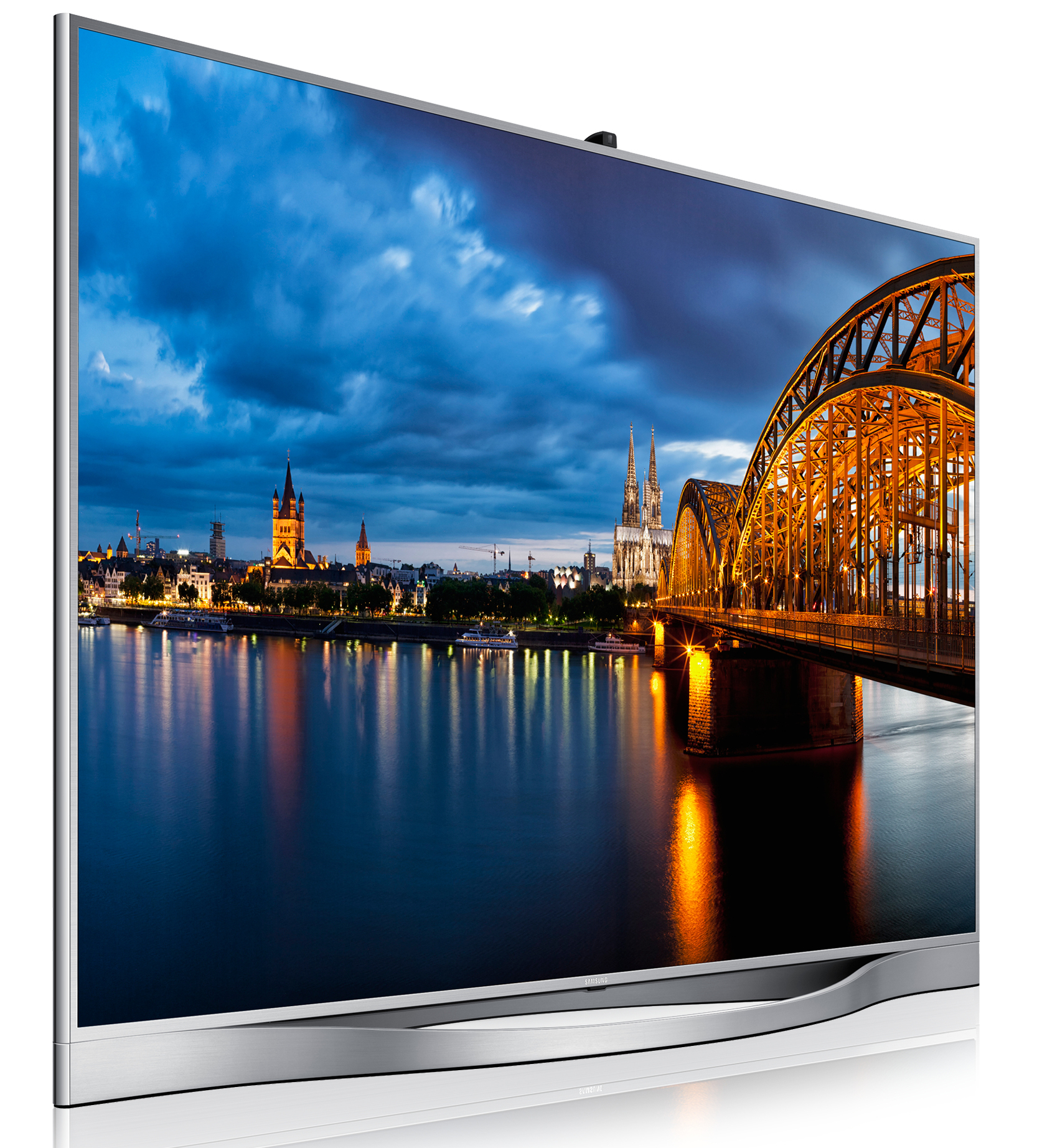 SAMSUNG UE55F8590 silber LED TV (55 Zoll / 138 cm, Full-HD, 3D, SMART TV)