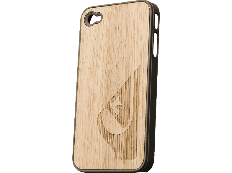 Quiksilver Cover Wooden Fur Iphone 4 4s Holz Innen Blau Mediamarkt