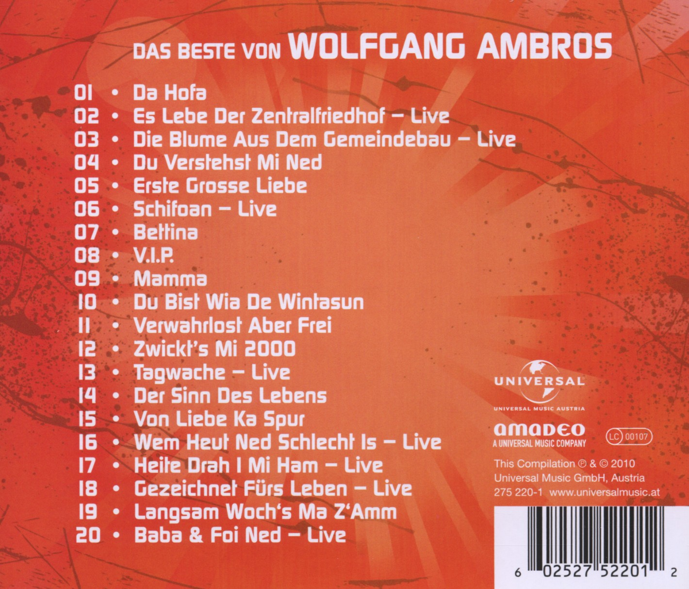 Wolfgang Ambros - Das Beste Von  - (CD)