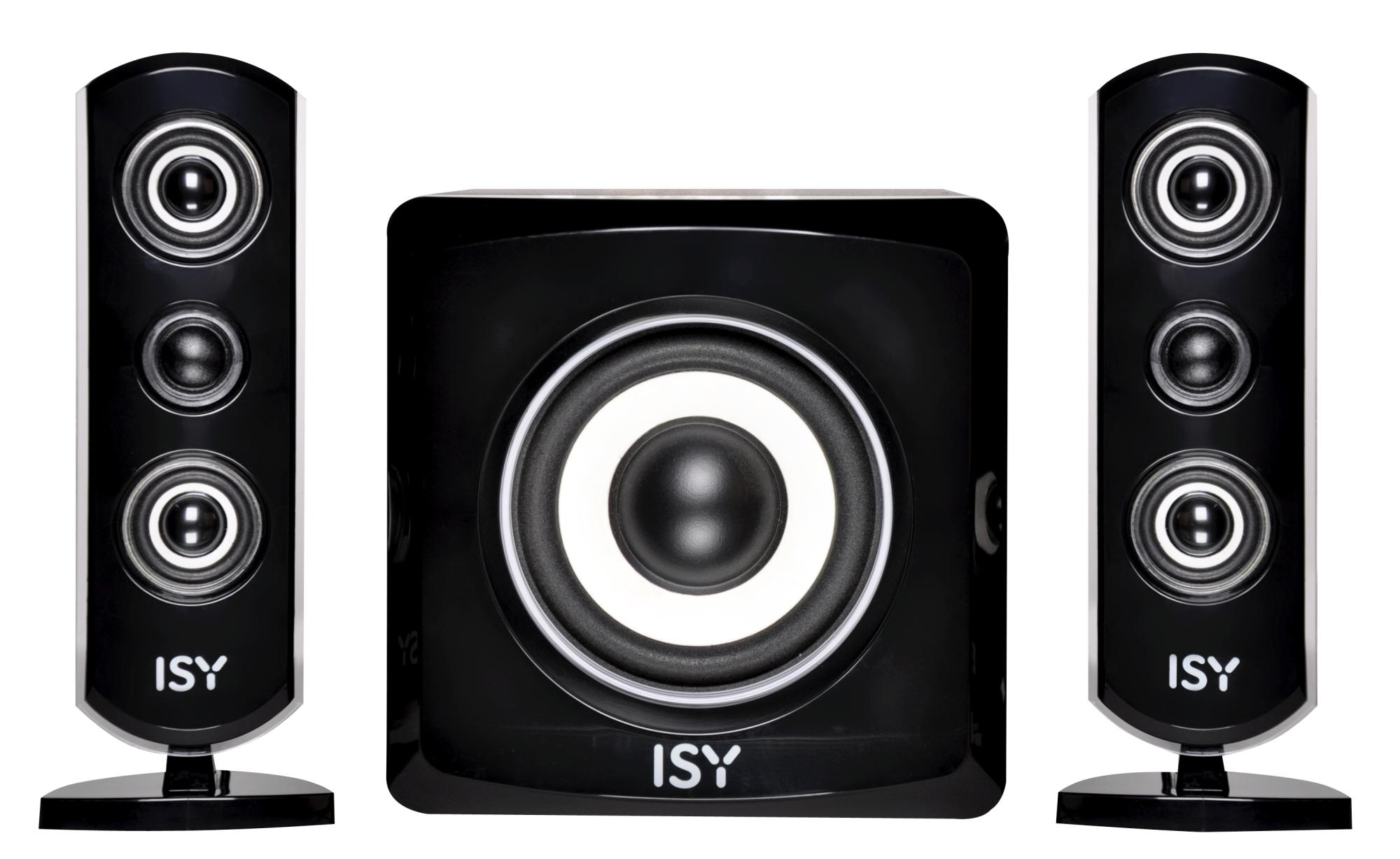 ISY ILS-5000 (2.1 Subwoofer System, Schwarz