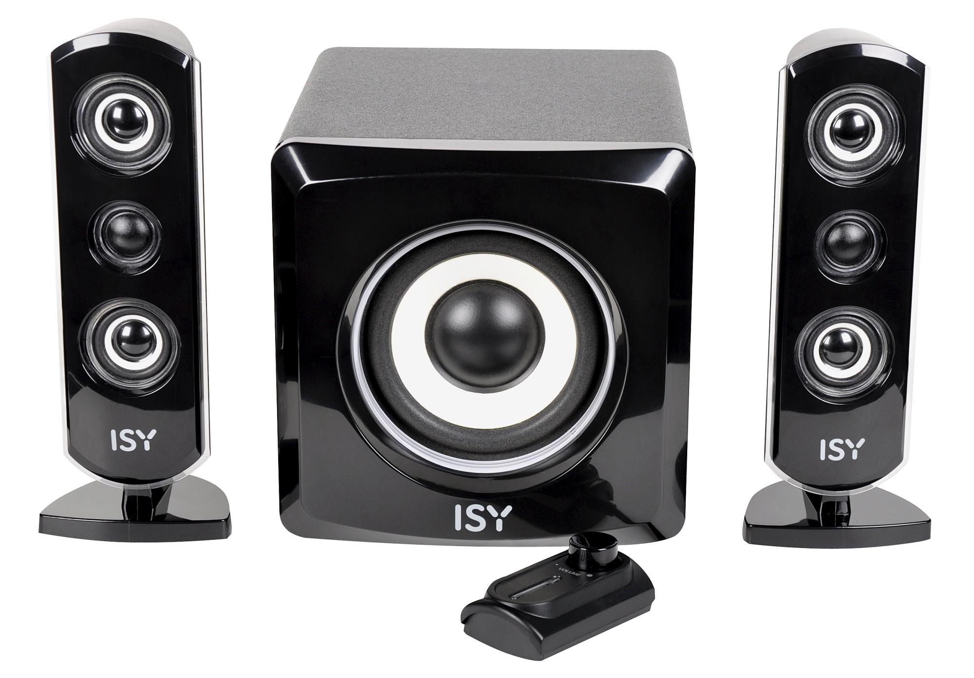 ISY ILS-5000 (2.1 Subwoofer System, Schwarz
