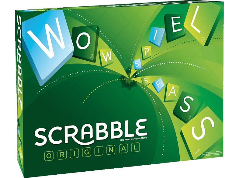 MATTEL GAMES Y9598 Scrabble Original Grün