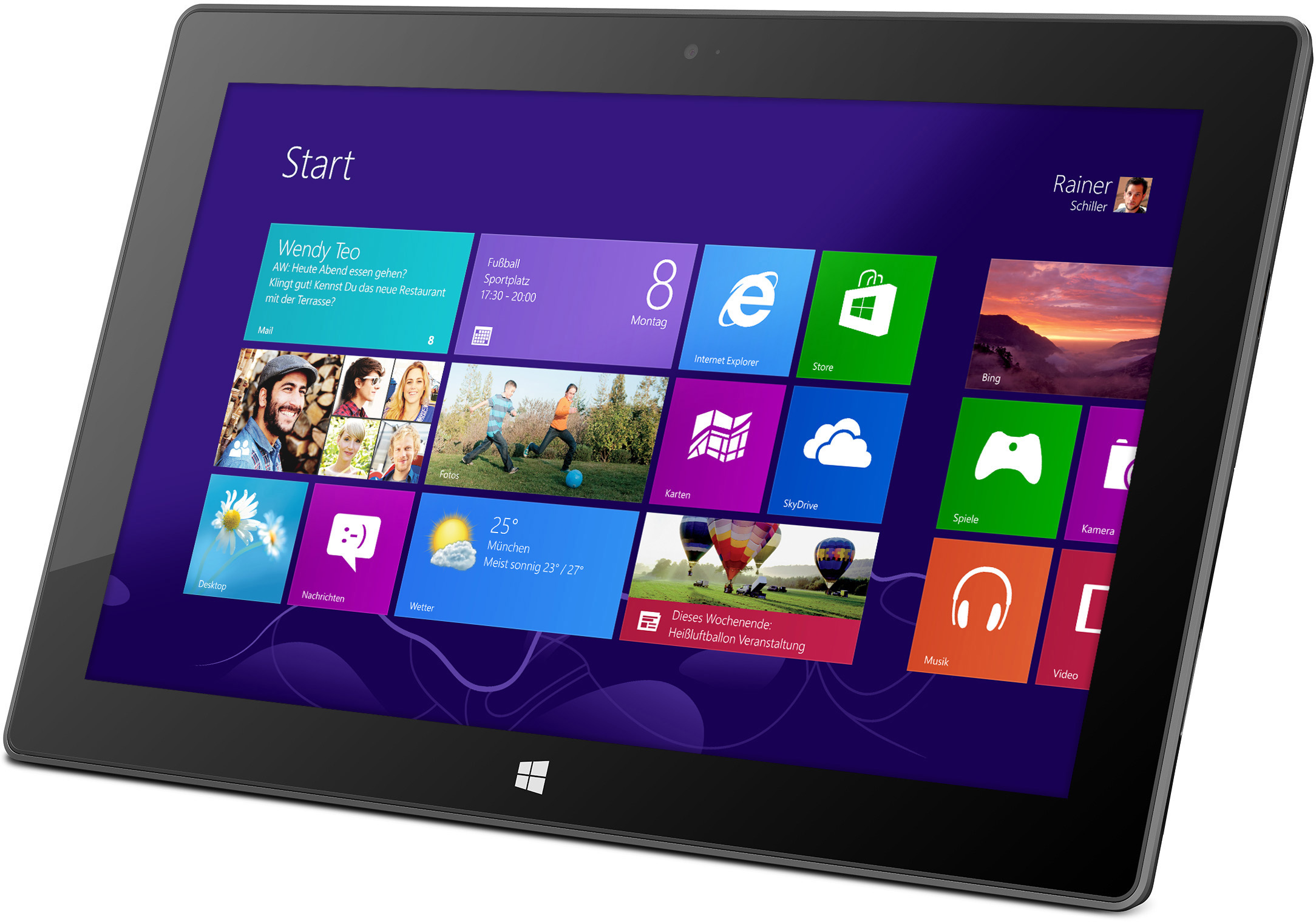 MICROSOFT 7XR-00003 Surface RT, 32 GB, 10,6 Zoll, Grau