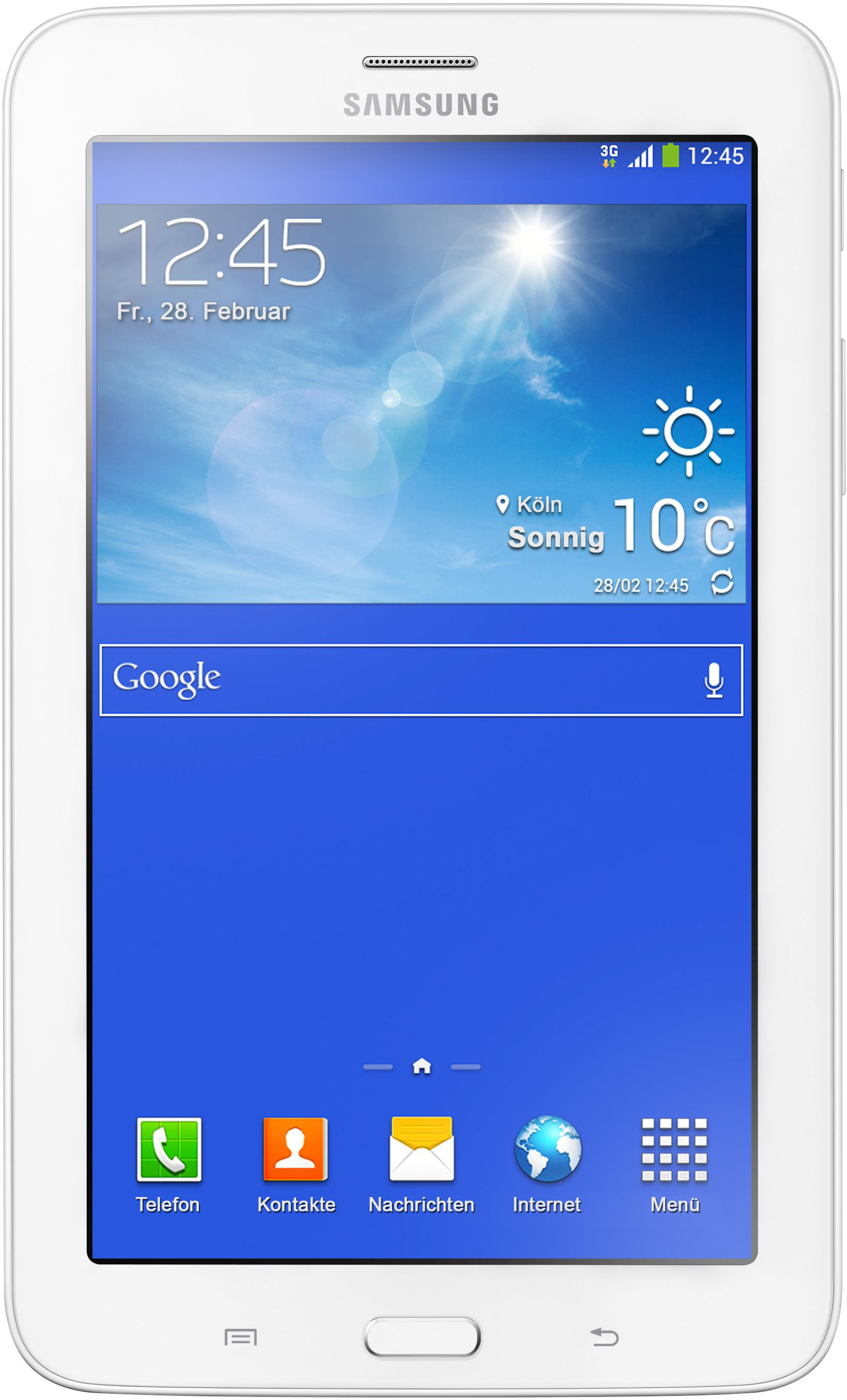 SAMSUNG SM-T111 Galaxy Tab 3 7.0 Lite + 3G, 8 GB, 7 Zoll, Weiß
