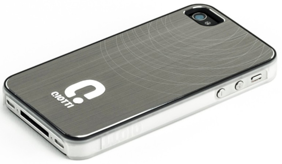 Q1002405 4, Shell Grau 4s, Circle, QIOTTI iPhone iPhone Apple,