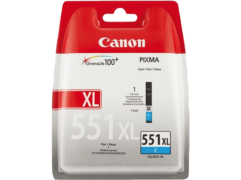 CANON CLI551XLC Cyan (6444B004)