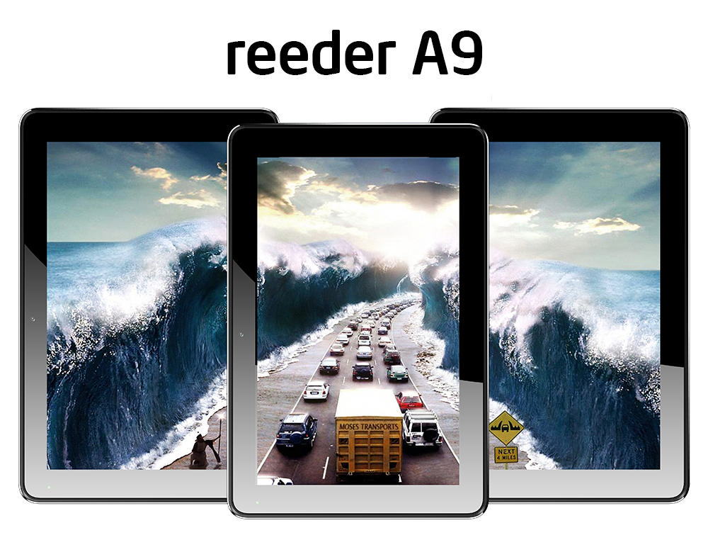 REEDER A9 9 inç Cortex-A7 Allwinner A31s 1GB 16GB Android 4.2