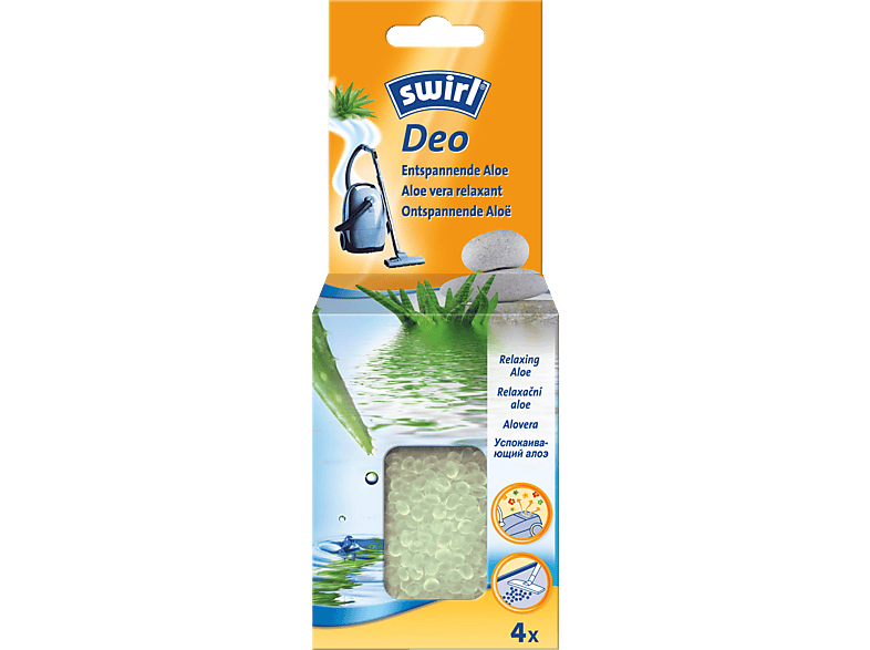 Swirl Deo-Perlen Entspannende Aloe; Staubsauger Zubehör