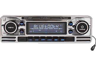 CALIBER Autoradio RCD120BT im Retro Design, silber