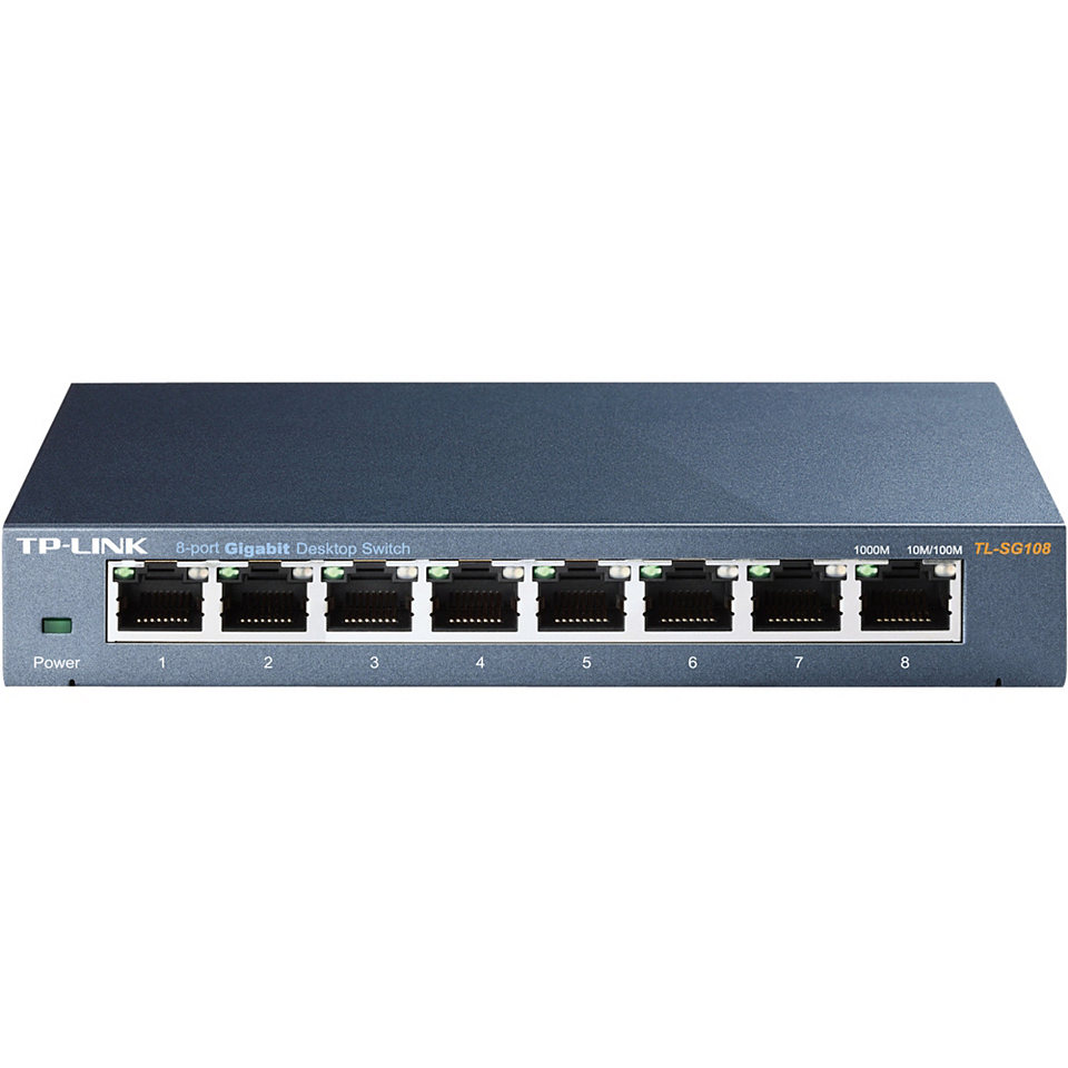 Tp-link Tl-sg108 8-poort Gigabit Desktop Switch