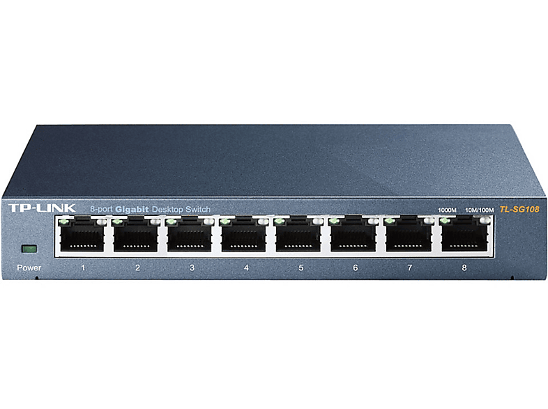 Tp-link Tl-sg108 8-poort Gigabit Desktop Switch