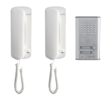 HOME DP 012 Vezetékes kaputelefon szett 2db beltéri egységgel