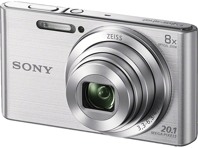 SONY Cyber-shot W830 Zilver | MediaMarkt