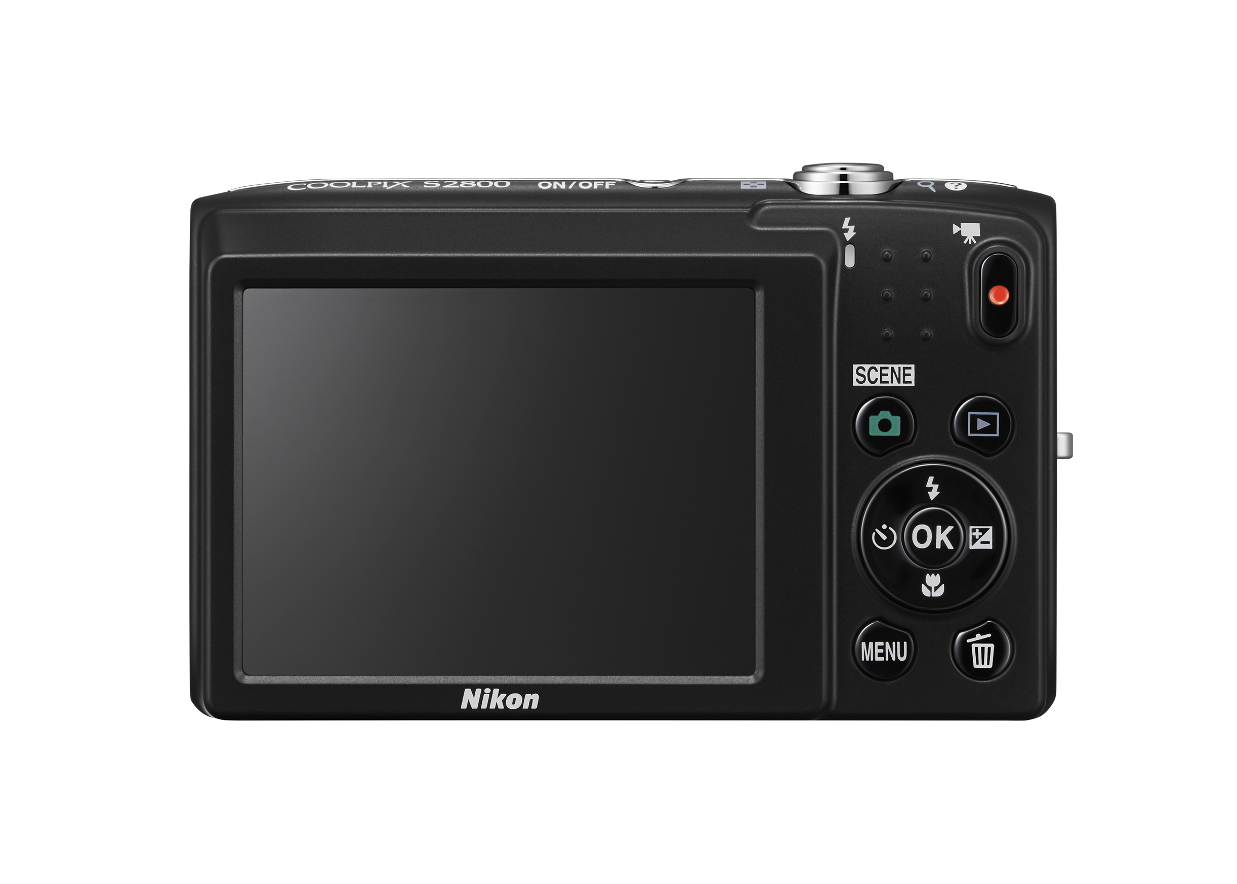 NIKON Coolpix S2800 ezüst digitális fényképezőgép