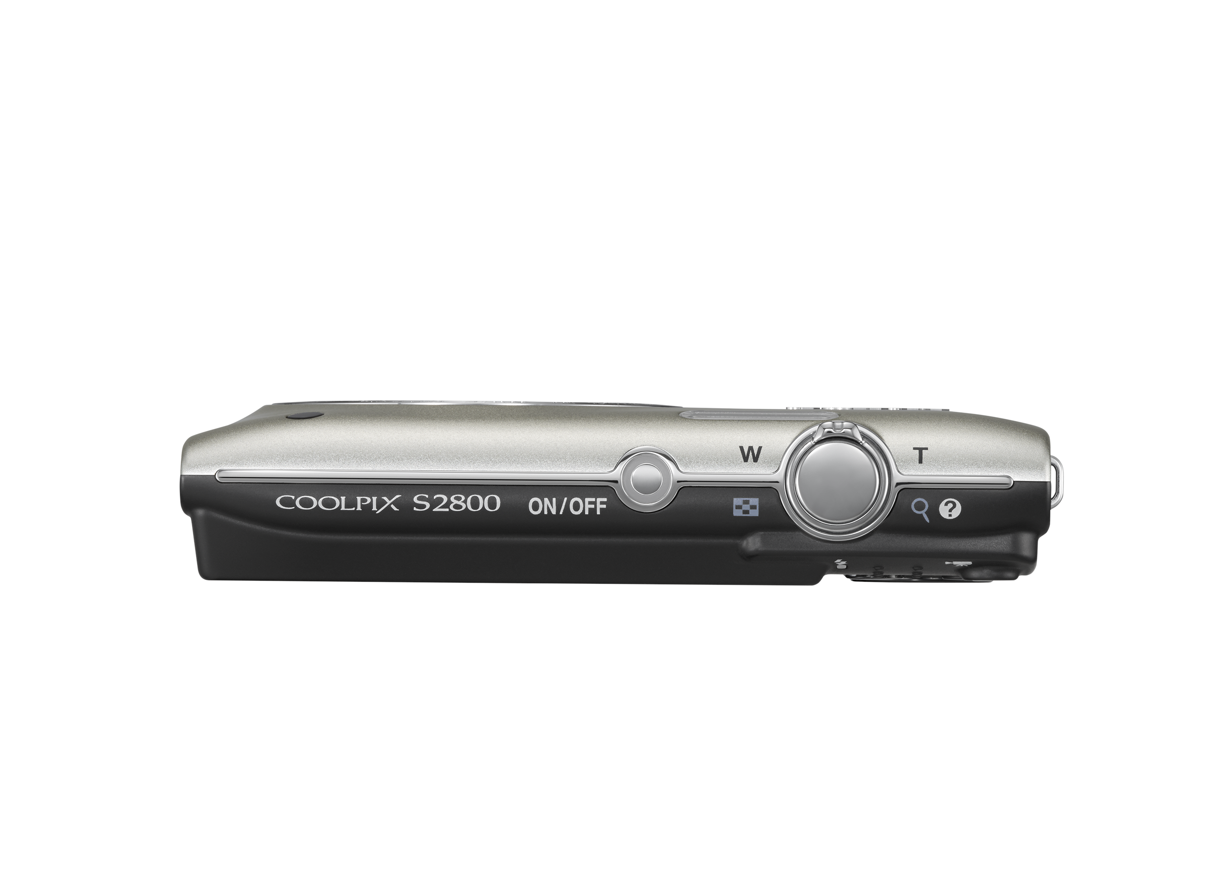 NIKON Coolpix S2800 ezüst digitális fényképezőgép
