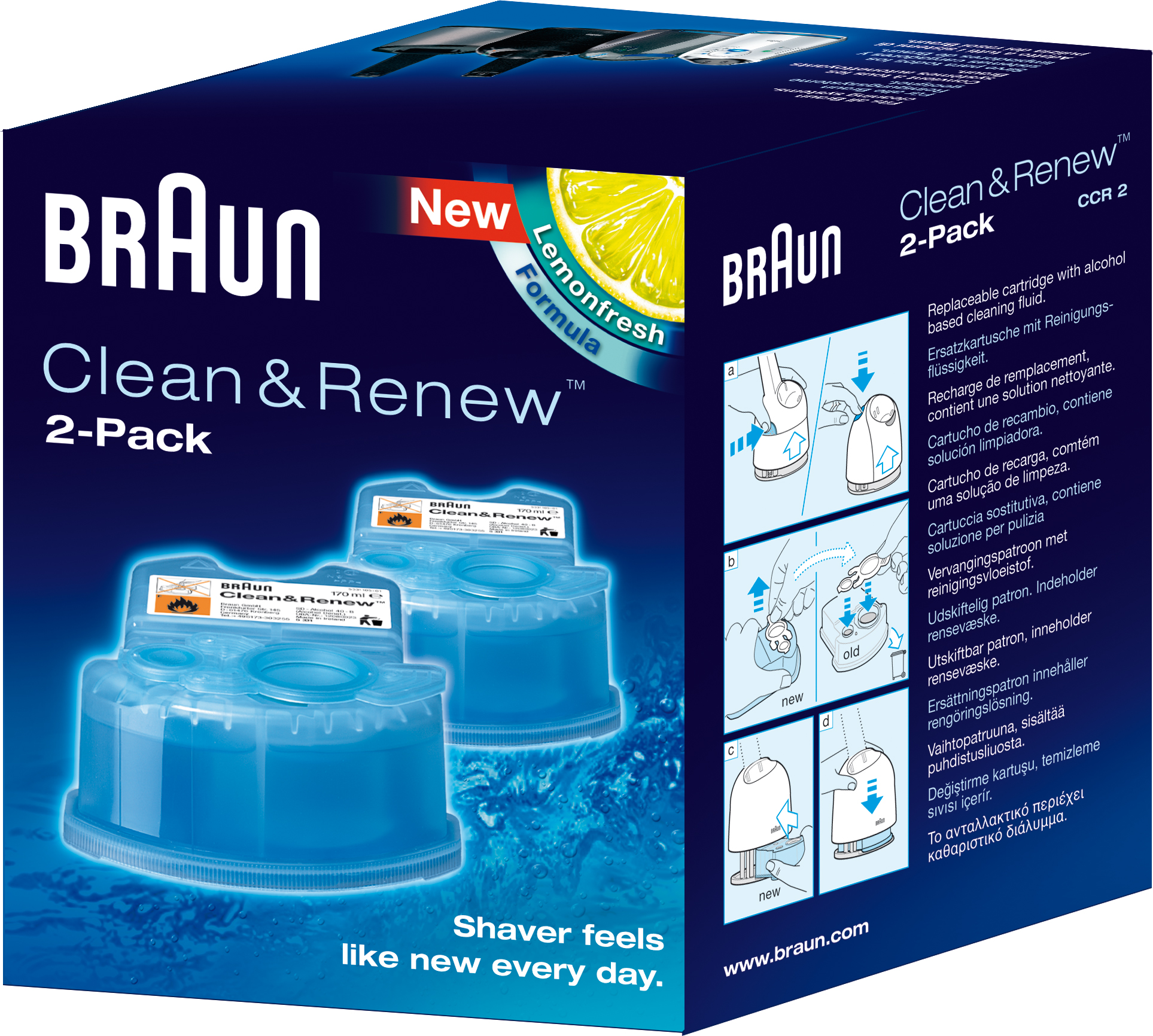BRAUN CCR 2 Reinigungskartusche 2-er