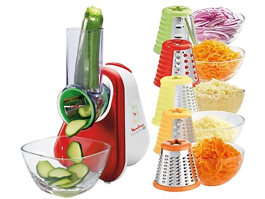 MOULINEX Zerkleinerer DJ 756 G FRESH EXPRESS PLUS ROT