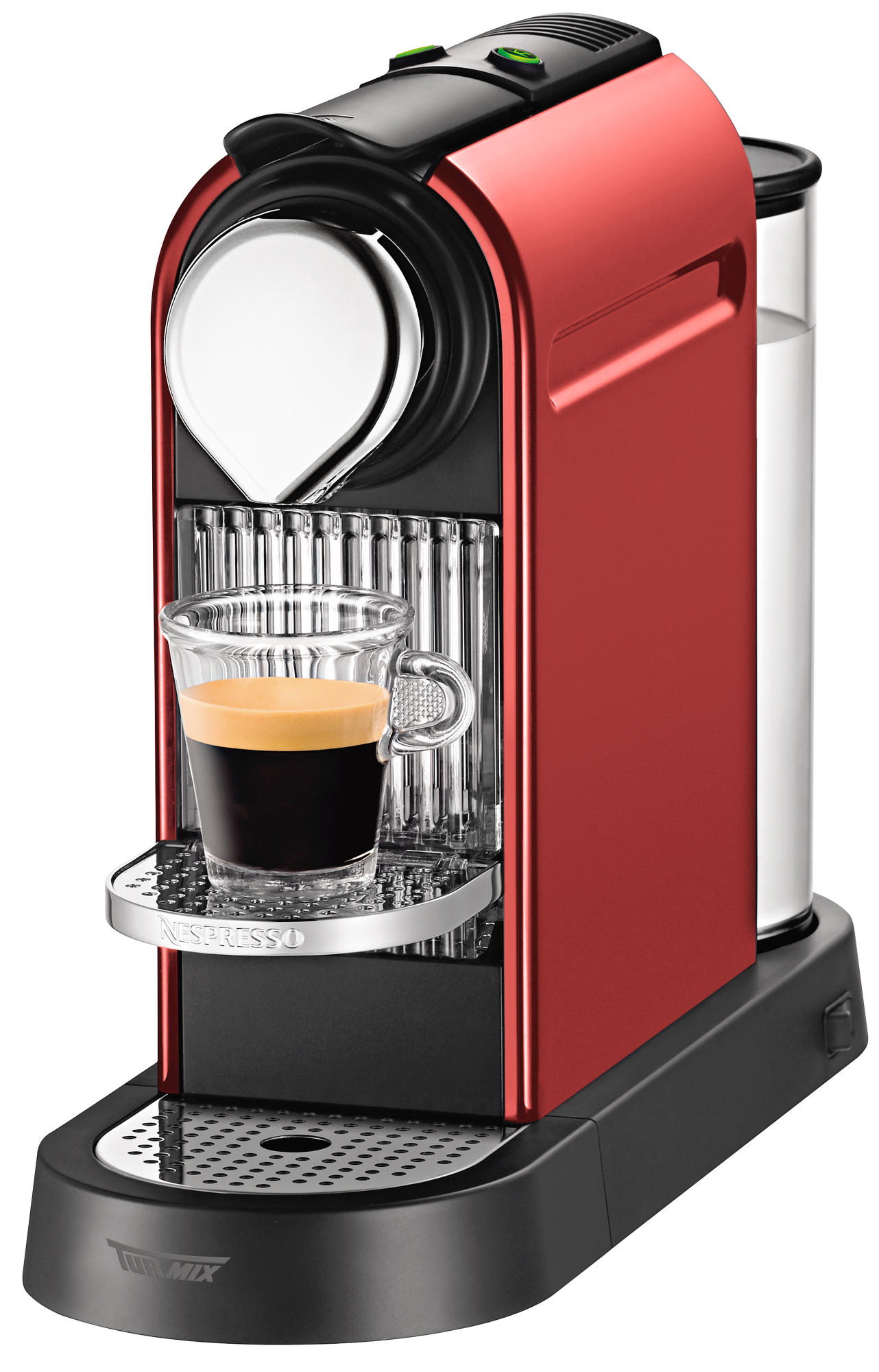 TURMIX Nespresso Kaffeemaschine CitiZ TX 170 Fire Engine Red Nespresso-Kaffeemaschine Rot