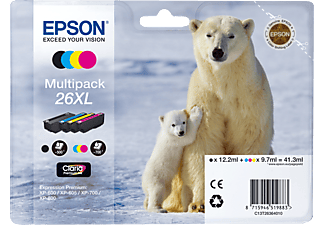 EPSON Multipack 4 Farben 26XL Claria Premium Ink C13T26364010