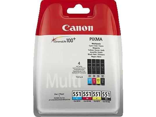 CANON Multi-Pack CLI-551 C/M/Y/BK (6509B009)