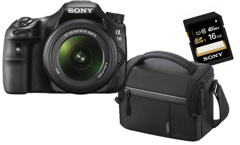 SONY SLT-A58K Bundle inkl Tasche und 16GB SD-Karte