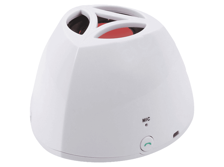 MUVIT iSpeak Bluetooth Lautsprecher weiß | MediaMarkt