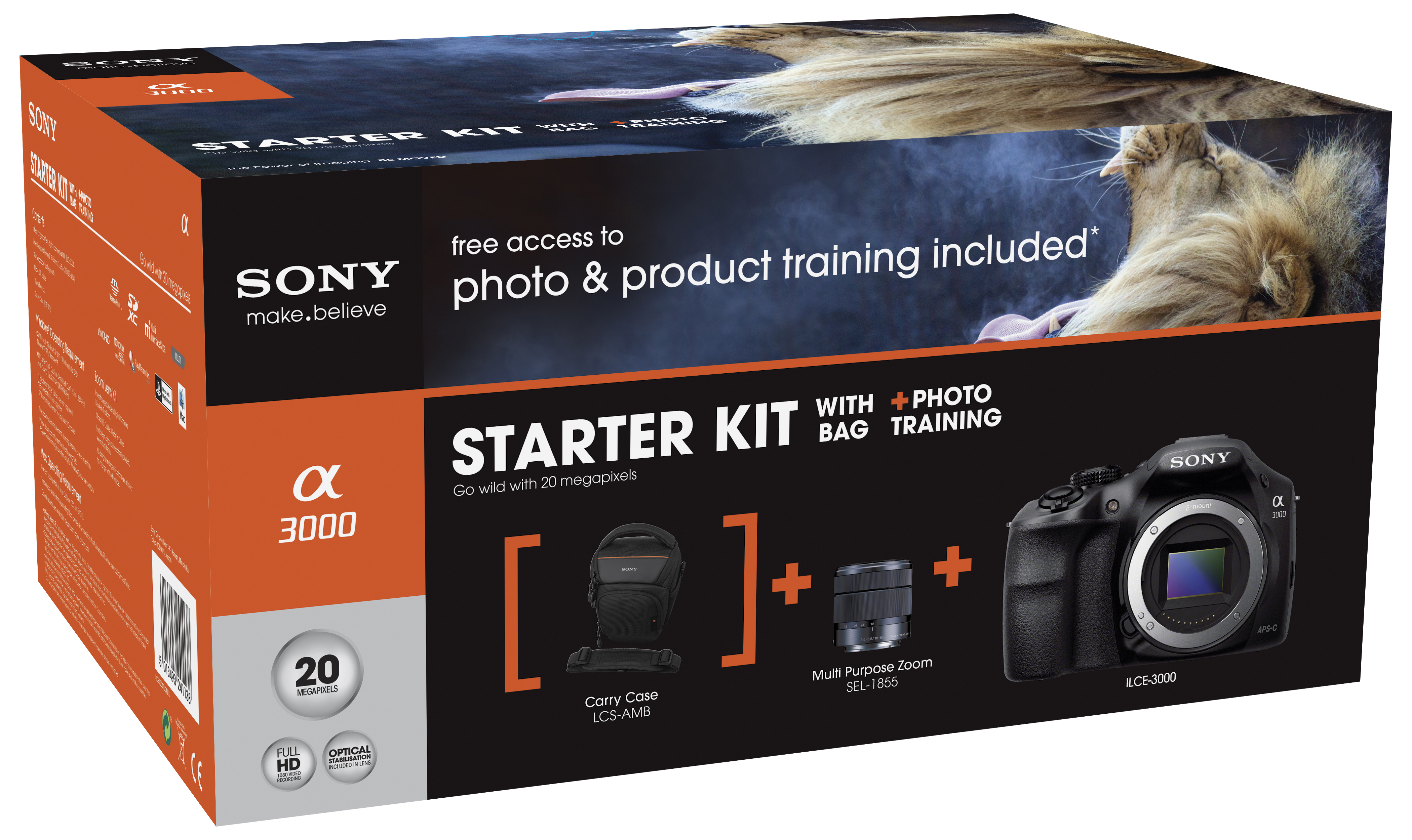 SONY ILCE-30001LDI Alpha α3000 Bundle