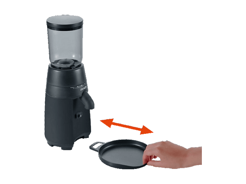 Graef CM 702 Kaffeemühle (Schwarz - matt, 128 Watt, Edelstahl-Kegel) — Foto 2 von 5