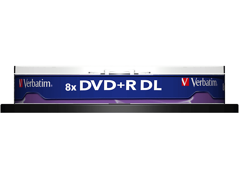 VERBATIM DVD+R Double Layer 10er Spindel Matt Silver 8x — Foto 2 von 2