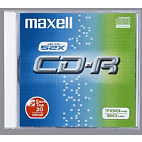 MAXELL CD-R 80, 700MB, 52x 10er Pack