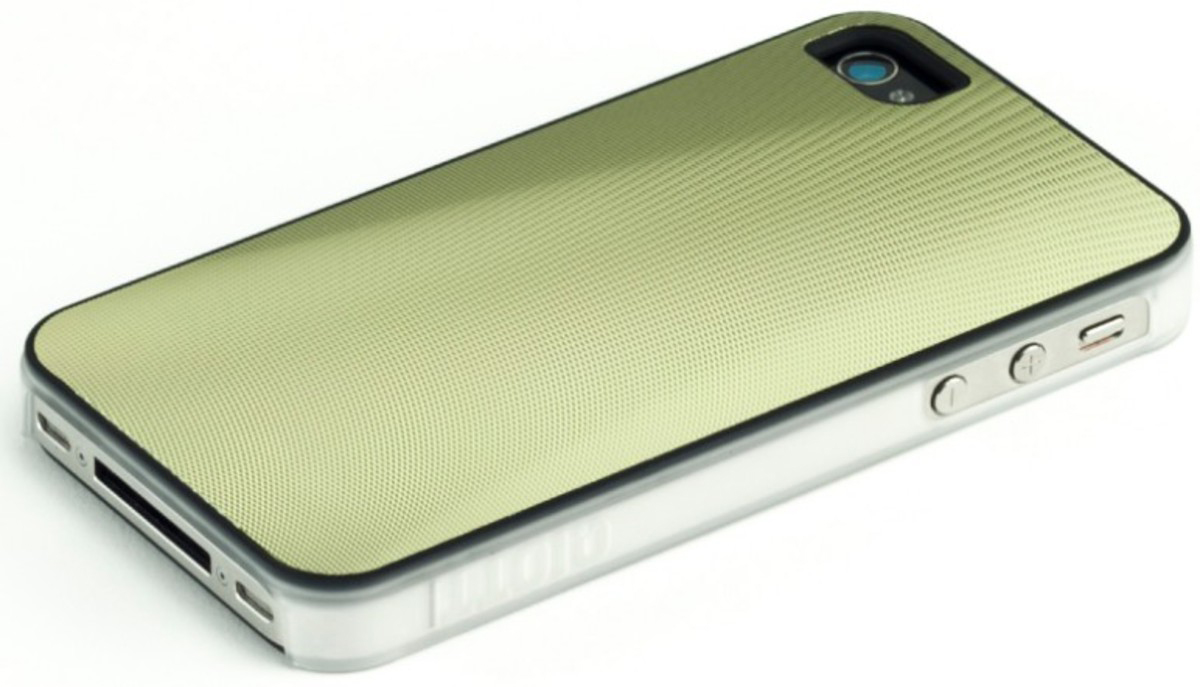 QIOTTI Q1002505 Shell CNC Grün iPhone 3D, 4, iPhone Apple, 4s