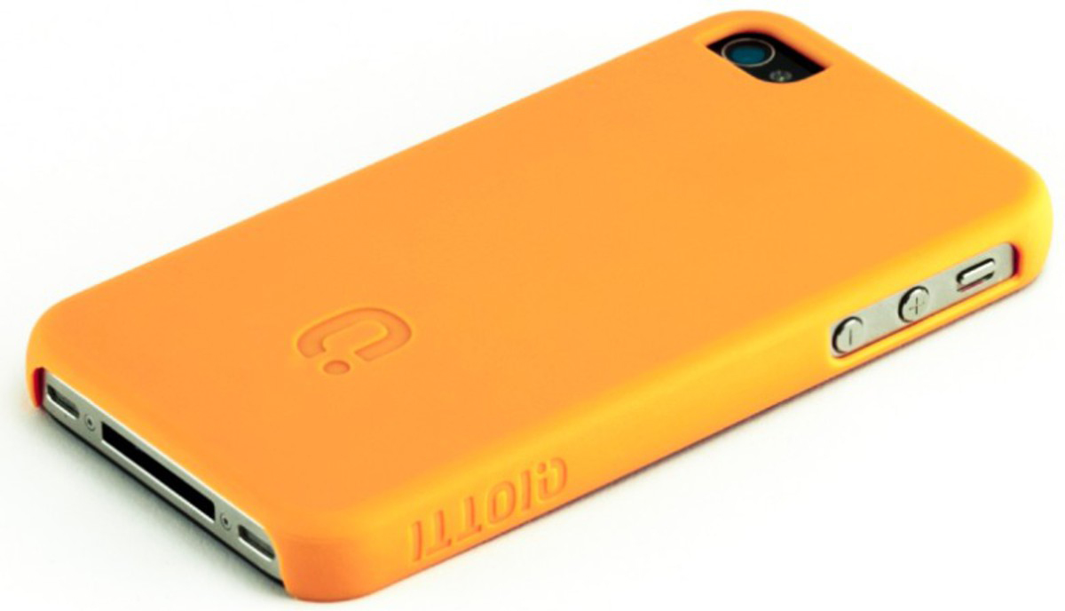 QIOTTI 4, Q1002113 Collection, Apple, Orange Curves iPhone iPhone 4s,