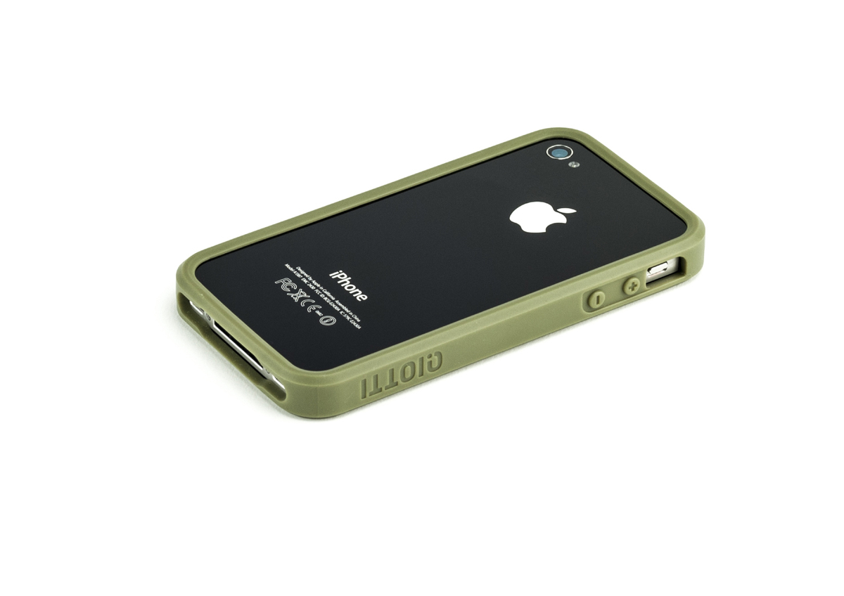 4s, Q1003103 Apple, Wall Bumper, QIOTTI iPhone 4, Grün iPhone