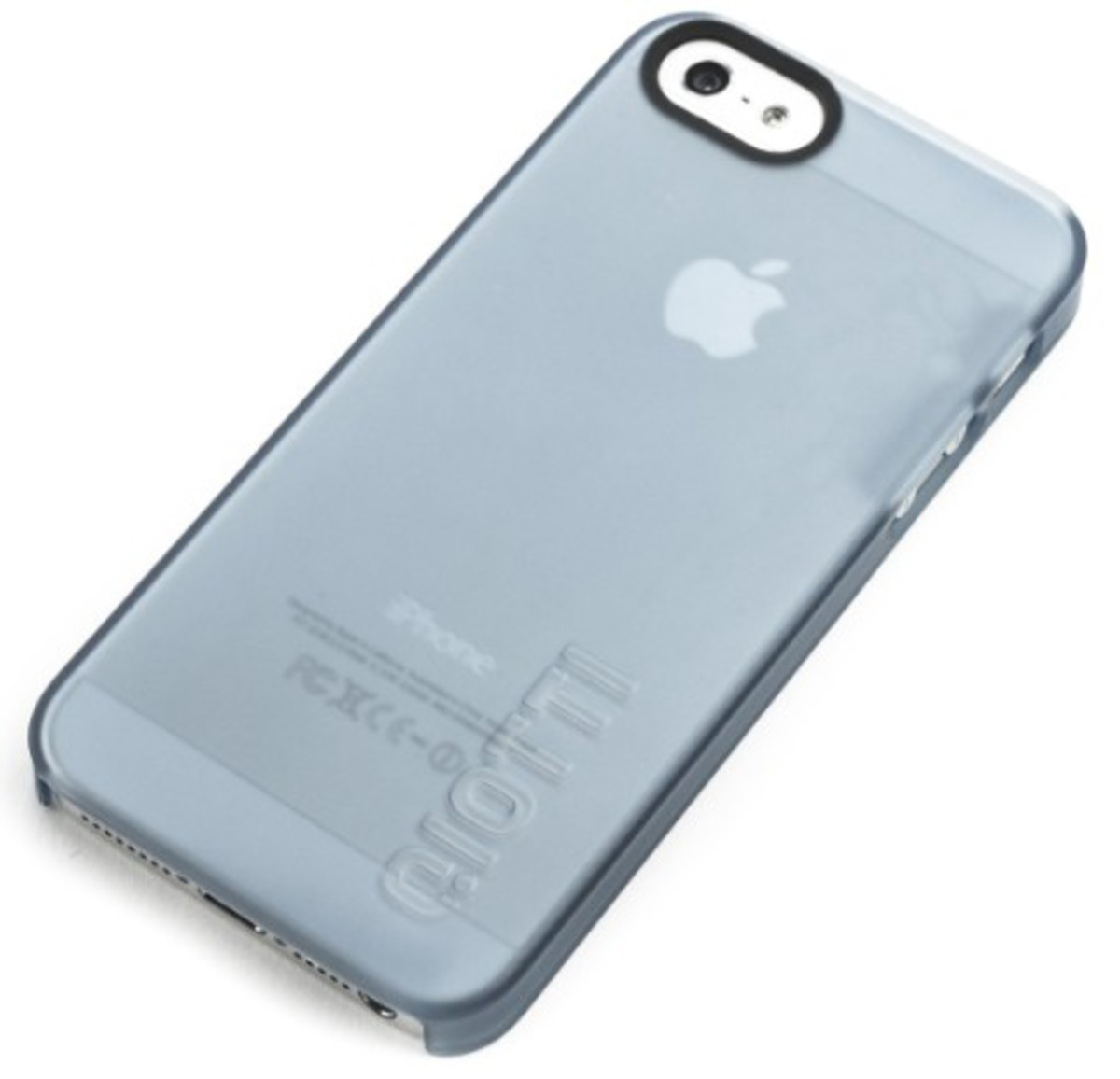 QIOTTI Q1002122 Curves 5s, iPhone 5, Frozen Cover, iPhone Blau Apple