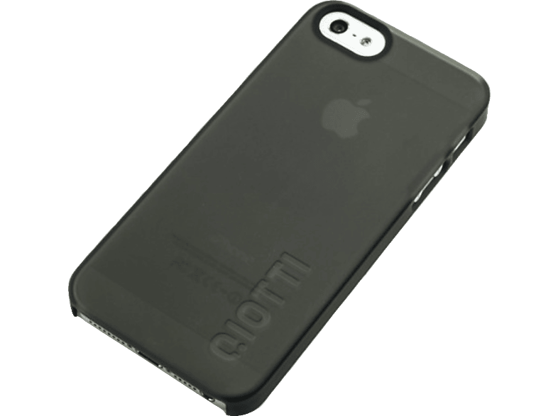 QIOTTI Q1002124 Curves Frozen Cover, Apple, iPhone 5, iPhone 5s, Dunkel Grau