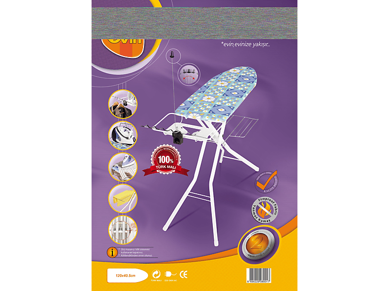 Evin Golden Rose Ütü Masası