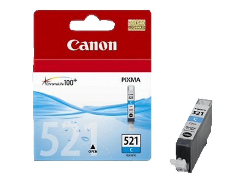 CANON 2934B001 CLI-521C INK Cartridge; Druckerpatrone — Foto 2 von 3