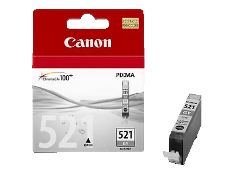 CANON 2937B001 CLI-521GY INK Cartridge; Druckerpatrone — Foto 2 von 2