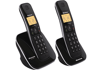 MULTITEK DC 8202 Slim İkili Dect Telsiz Telefon