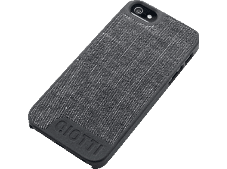 QIOTTI Shell Matt Apple 5/5S Schwarz 5s, iPhone iPhone schwarz, Apple, für Jeans iPhone 5